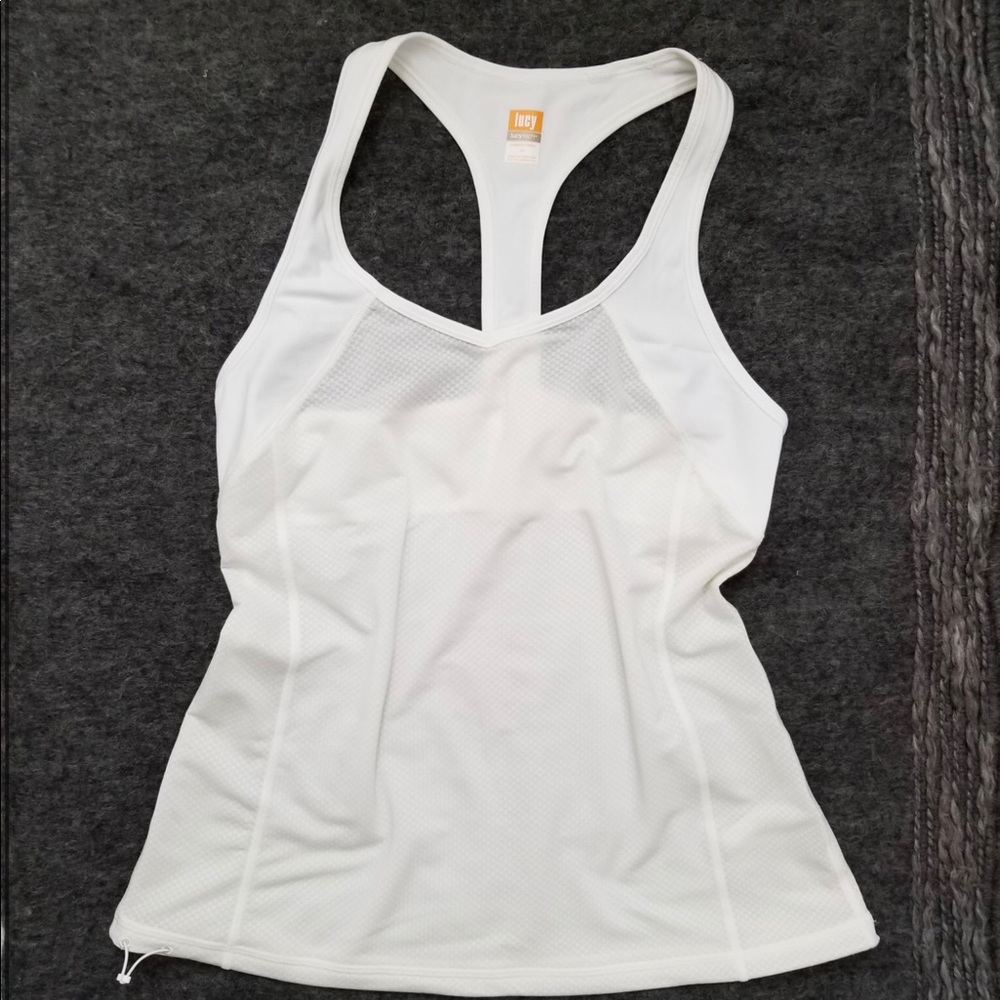 $5 FIRM...LUCYTECK RACERBACK TANK